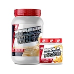 Kit Whey Protein Xtreme 900G + Bcaa Powder 150G - Bio Sport Usa Baunilha