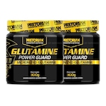 Kit 2X Glutamine Power Guard 300G Pretorian Kit:Kit 2X Glutamine Power Guard 300G Pretorian Nao Se Aplica