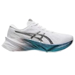 Tênis Asics Novablast 3 Platinum - Feminino BRANCO/CINZA