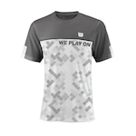 Camiseta Wilson Slam Lll - Masculina CINZA