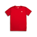 Camiseta Wilson Core Basic - Infantil VERMELHO