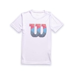 Camiseta Wilson Clay Iv - Infantil BRANCO