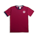 Camiseta Wilson Tour Line - Infantil VINHO