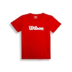 Camiseta Wilson - Infantil VERMELHO