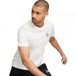 Camiseta Puma Classics Small Logo - Masculina BRANCO