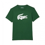 Camiseta Lacoste Crocodilo e Tecnologia Ultra-Dry - Masculina VERDE