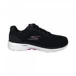 Tênis Skechers Go Walk 6 Iconic Vision - Feminino PRETO