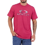 Camiseta Oakley Camo Ss - Masculina VERMELHO