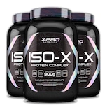 Protein Iso X 900G Xpro Nutrition - 3 Unidades Chocolate