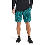 Shorts Under Armour Tech Printed - Masculino AZUL