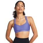 Top com Bojo Under Armour Crossback Low - Feminino AZUL