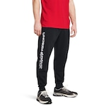 Calça Under Armour Rival Fleece Multiprint - Masculina PRETO