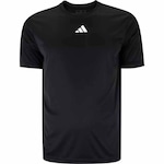 Camiseta adidas Treino Básica - Masculina PRETO/BRANCO