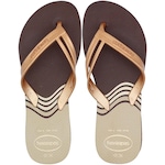 Chinelo Havaianas Elegance Print - Feminino MARROM