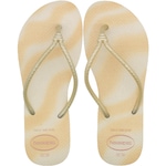 Chinelo Havaianas Tube Gloss - Feminino BEGE