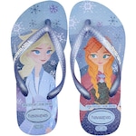 Chinelo Havaianas Slim Princess - Infantil AZUL