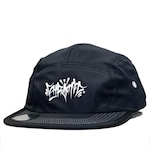 Boné Aba Reta Chronic Costura - Five Panel - Strapback - Adulto PRETO