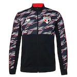 Jaqueta New Balance do São Paulo Pré Jogo 2024 - Masculina PRETO/VERMELHO