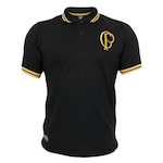 Camisa do Corinthians Lotus Polo Cp 1910- Masculino PRETO