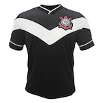 Camisa do Corinthians Lotus Denman Sccp - Masculino PRETO/BRANCO