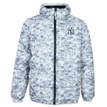 Jaqueta New Era Puffer New York Yankees Core Digital Camo - Masculina CINZA