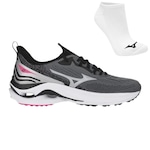 Tênis Mizuno Zest 2 e Meia - Masculino CINZA/ROSA