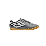 Chuteira Futsal Umbro Action Jr - Infantil CINZA/PRETO