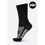 Meia Cano Médio Hupi Sport - Unissex PRETO