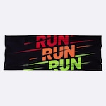 Testeira Hupi Headband Run Run Run - Adulto PRETO