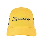 Boné Aba Curva Senna & Cob - strapback - Adulto AMARELO