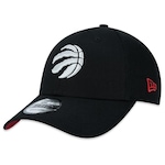 Boné Aba Curva New Era 940 Toronto Raptors - Snapback - Adulto PRETO