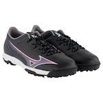 Chuteira Society Mizuno Select - Adulto PRETO/AZUL