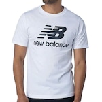 Camiseta New Balance Essentials Basic - Masculina BRANCO