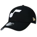 Boné Aba Curva New Era 940 Utah Jazz - Snapback - Adulto PRETO