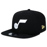 Boné Aba Reta New Era 950 Utah Jazz - Snapback - Adulto PRETO