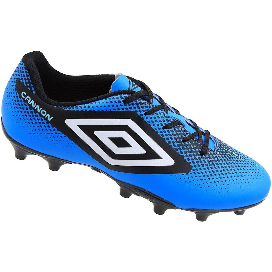 Chuteira de Campo Umbro Cannon - Adulto AZUL