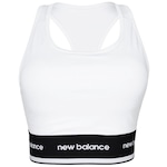 Top New Balance Nb Sport Essentials Feminino BRANCO/PRETO