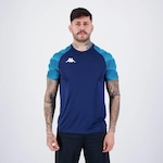 Camisa Kappa Raglany - Masculina AZUL ESCURO