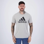 Camiseta Adidas Big Logo  - Masculina CINZA