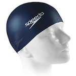 Touca de Natação Speedo Flat Cap - Adulto AZUL/BRANCO