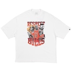 Camiseta Respect Chicago Oversized - Masculina Off White