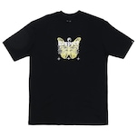 Camiseta Respect Butterflye Regular - Masculina PRETO