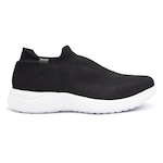 Tênis Rainha Slip On Motion - Unissex PRETO/BRANCO