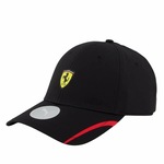 Boné Aba Curva Puma Scuderia Ferrari Sptwr Race Bb I - Strapback - Adulto PRETO