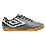 Chuteira Futsal Umbro Action - Infantil CINZA/PRETO