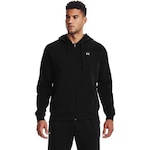 Jaqueta de Moletom Under Armour Rival Fleece - Masculina PRETO