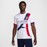 Camisa Nike Paris Saint-Germain Ii 2024/25 Torcedor Pro Masculina BRANCO