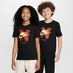 Camiseta Nike Sportswear Futura - Infantil PRETO