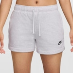 Short Nike Sportswear Club Fleece - Feminino Laranja Cla/Preto