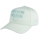 Boné Aba Curva New Era 940 A-Frame Boston Celtics Color In Color - Snapback - Adulto VERDE